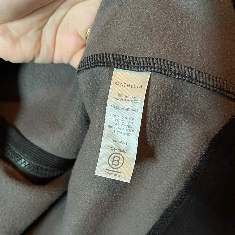Athleta | Triumph Hoodie Camo Zip Up Jacket Size Small - Picture 5 of 8